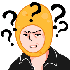 问号疑惑不解人物趣味动态表情包预览效果