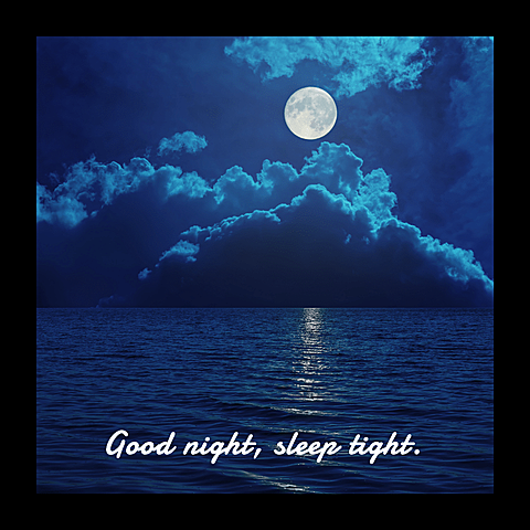 Literary Moonlight Night Greeting Text Instagram Post