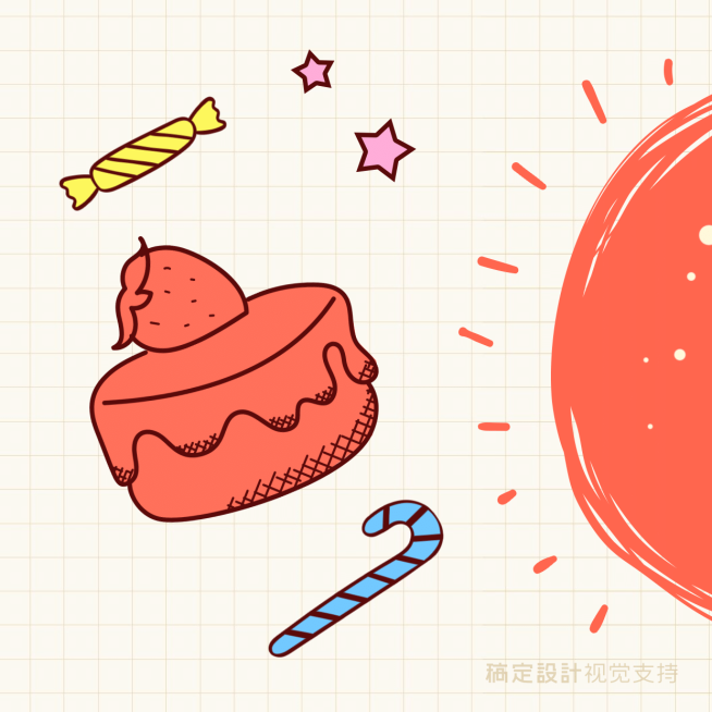 三宫格分割线生日祝福方形海报预览效果