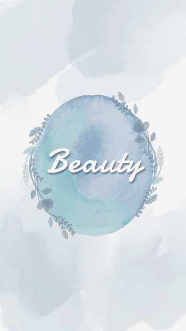 Fresh Watercolor Ring Frame Plants Decorate Simple Text Beauty Instagram Highlight预览效果
