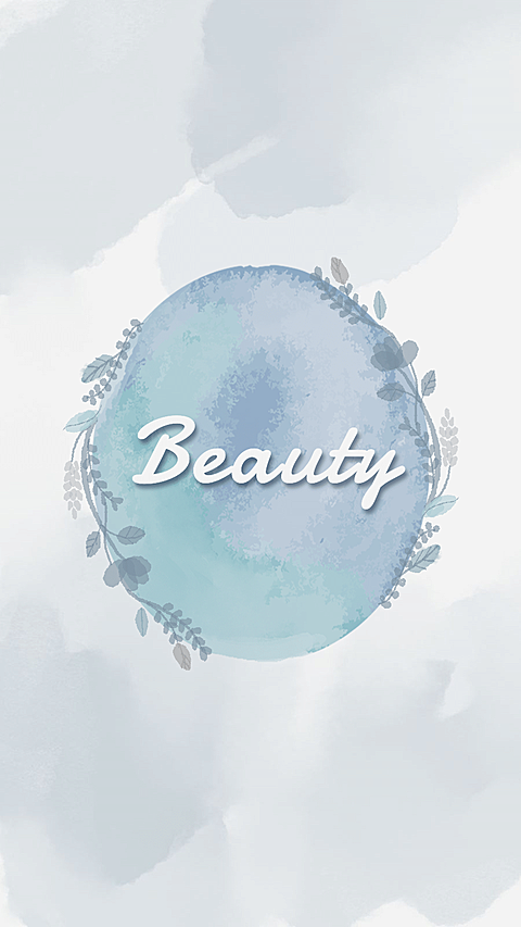 Fresh Watercolor Ring Frame Plants Decorate Simple Text Beauty Instagram Highlight