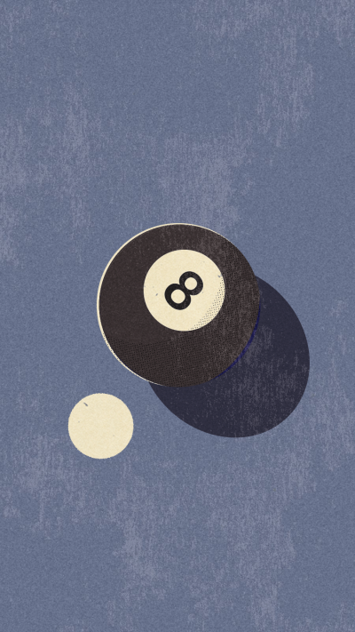 Retro Hand Painted Fitness Billiards Instagram Highlight