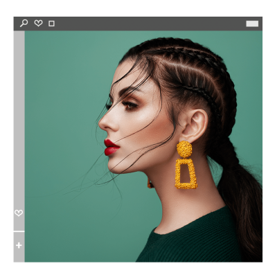 Simple Fashion Woman Personal Display Instagram Post