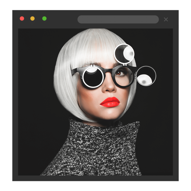 Interface Simulation Fashion Woman Display Instagram Post预览效果