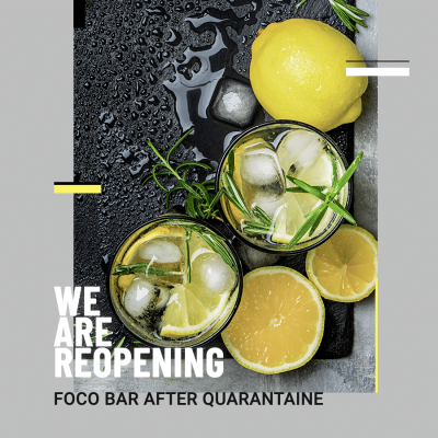 Simple Fashion Bar Reopening Instagram Post