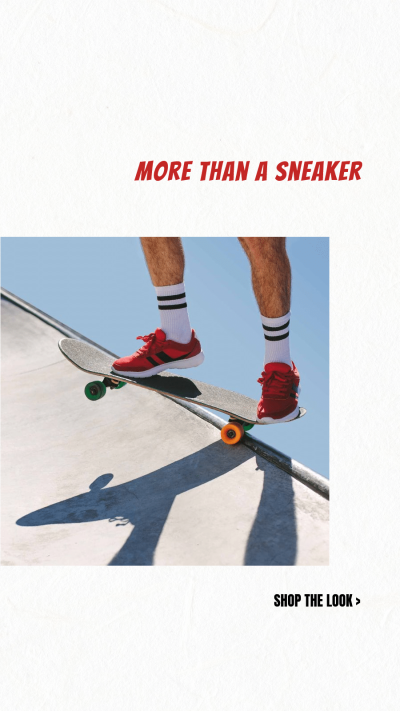 White Background Sport Sneaker Promotion Fashion Simple Style Poster Instagram Story