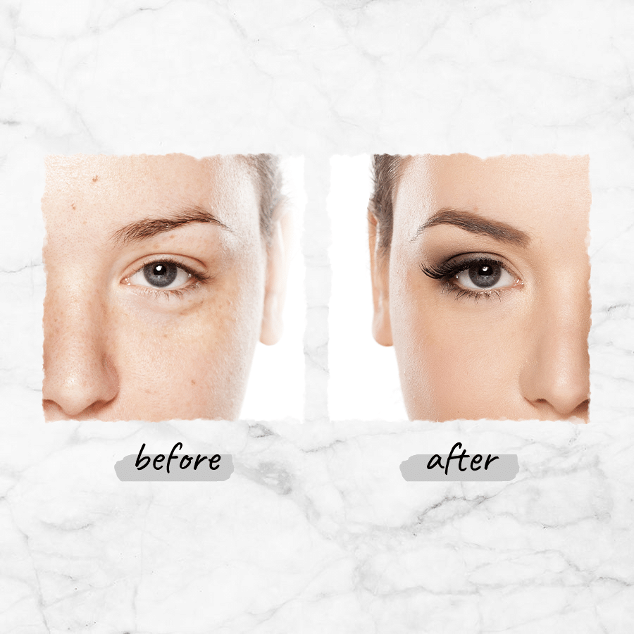 Eye Makeup Before and After Effect Ecommerce Product Image预览效果