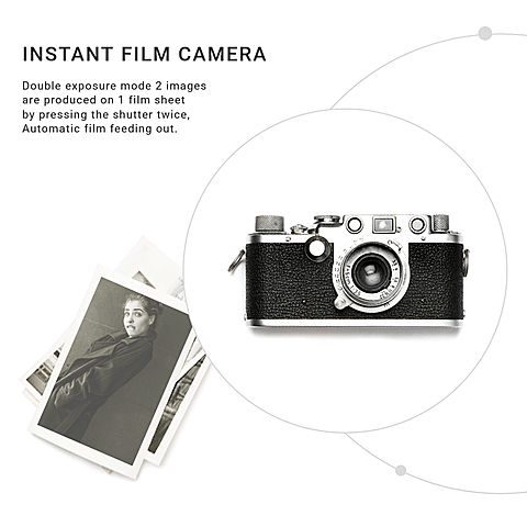 Black Color System Camera Smart Digital Electronic Devices Ecommerce Product Image