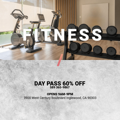 Simple Fitness Treadmill Display Promo Ecommerce Product Image