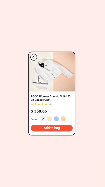 Simple Phone Interface Simulation Online Shopping Icons Instagram Highlight