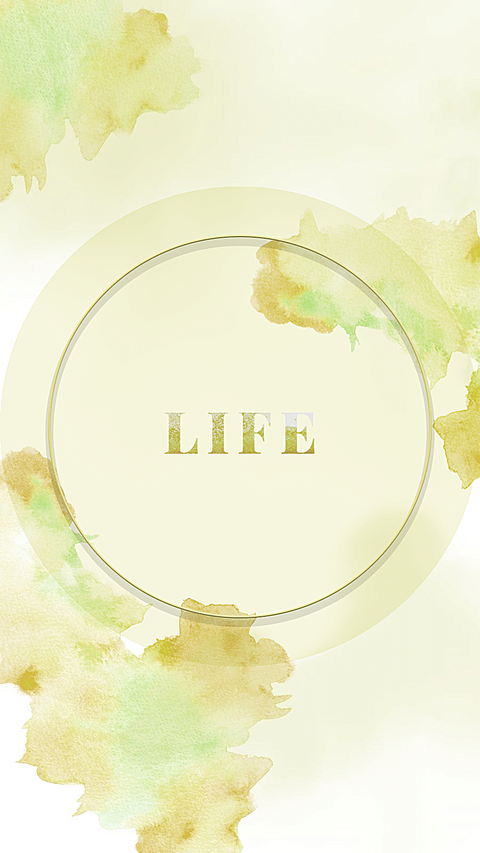 Fresh Yellow Watercolor Sale Text Life Instagram Highlight