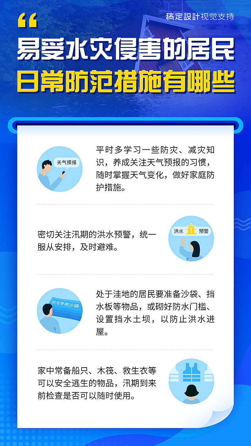 暴雨水灾洪涝防范措施指南