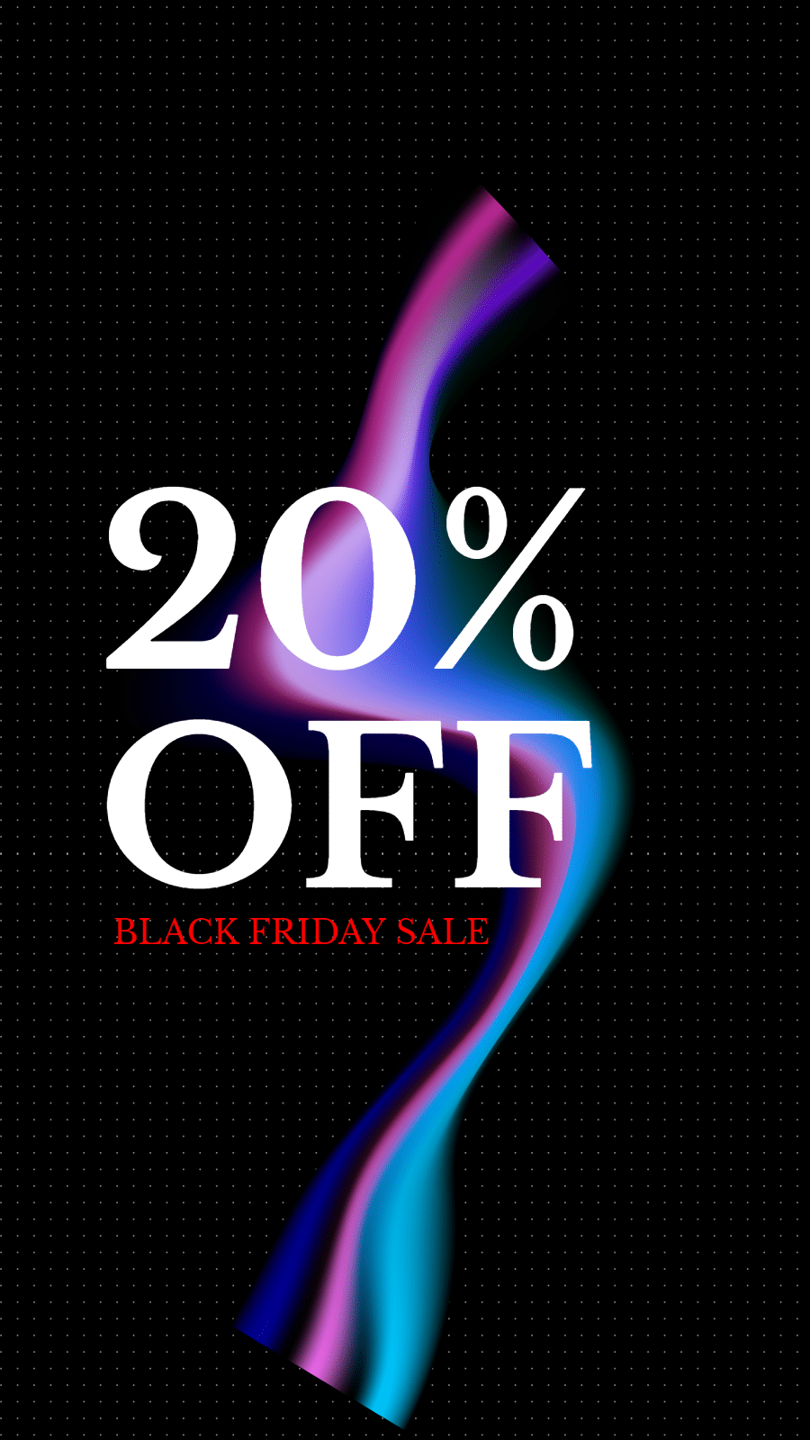 Simple Fashion Dots Element Black Friday Discount Sale Instagram Highlight