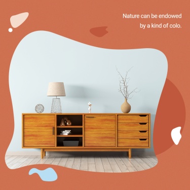 Home Furniture Drawer Ecommerce Product Image