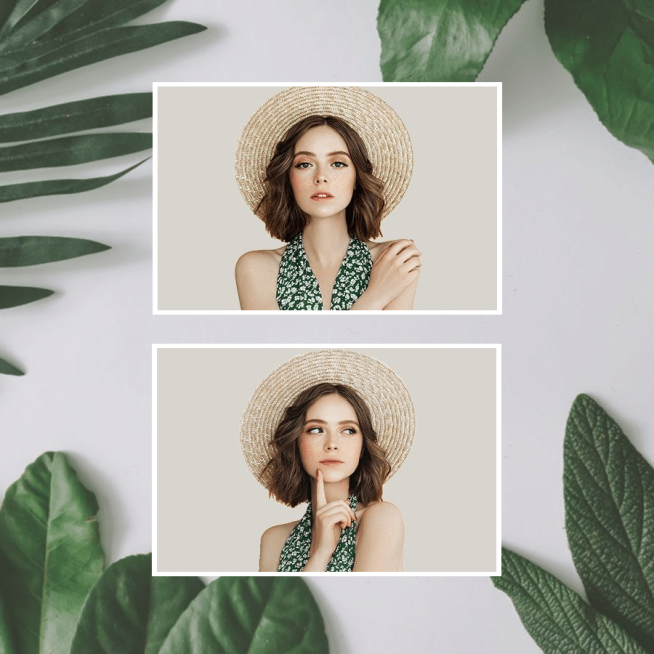 Woman Personal Photos Show Fresh Fashion Art Simple Style Poster Instagram Post预览效果