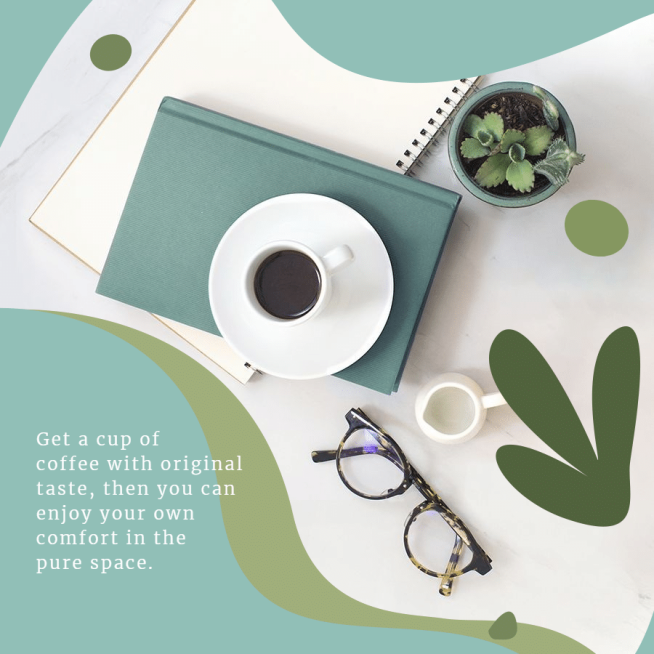Simple Literary Home Decor Quotes Instagram Post预览效果