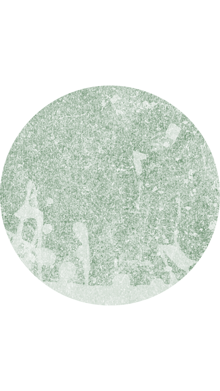 Simple Dark Gray Green Circle ELement Instagram Highlight