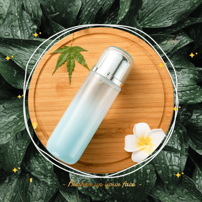Floral and Plant Prints Skincare Ecommerce Product Image预览效果