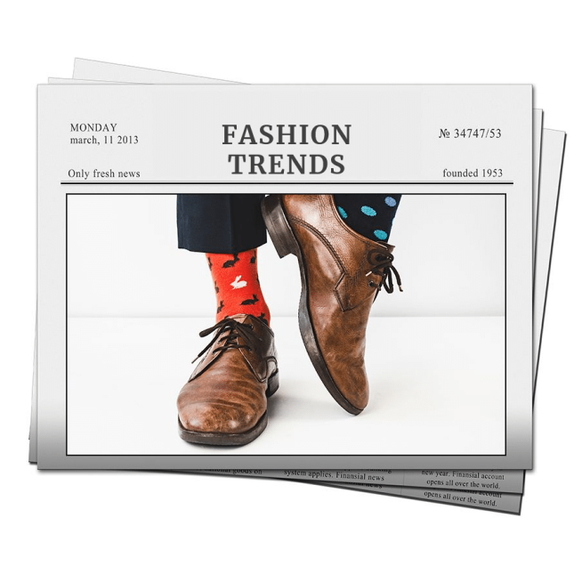 Men's Leather Shoes Ecommerce Product Image预览效果