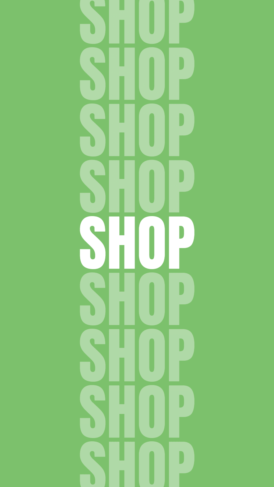 Green Background White Text Luxury Fashion Simple Style Instagram Highlight