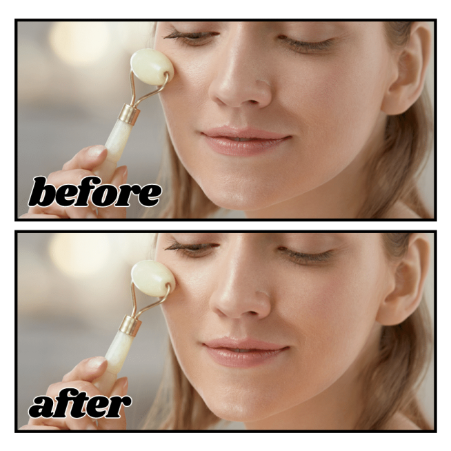 Woman Skincare Products Promotion Fashion Simple Style Poster Ecommerce Product预览效果
