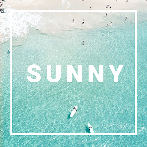 Simple Sunshine Travel Record Instagram Post