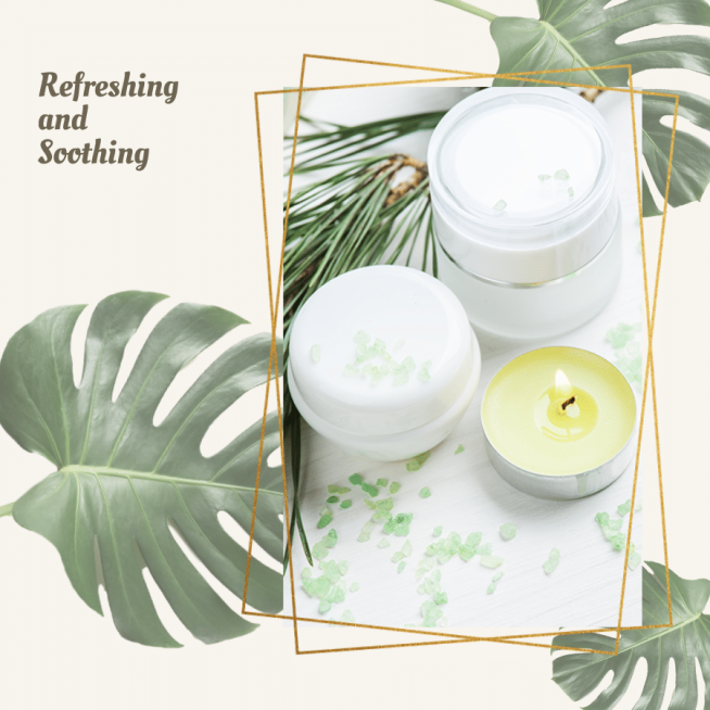Refreshing Style Skin Care Cosmetic Display Ecommerce Prodct Image预览效果