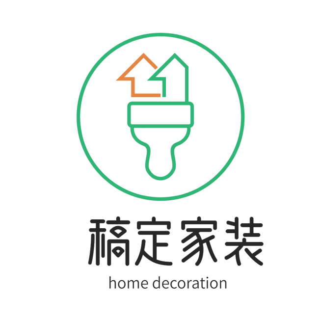 企业家装简约图形logo预览效果