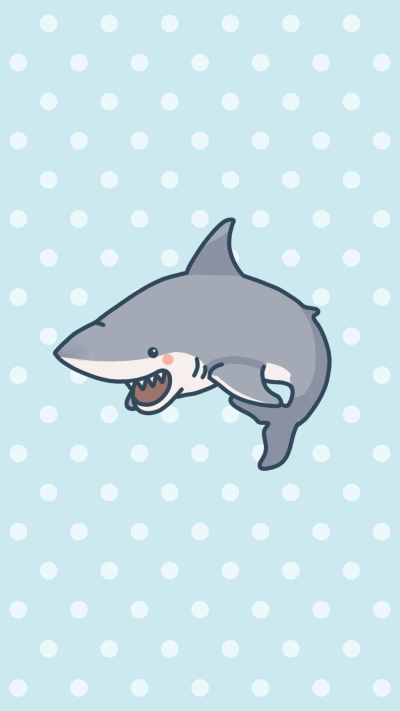 Simple Cute Cartoon Animal Shark Instagram Highlight