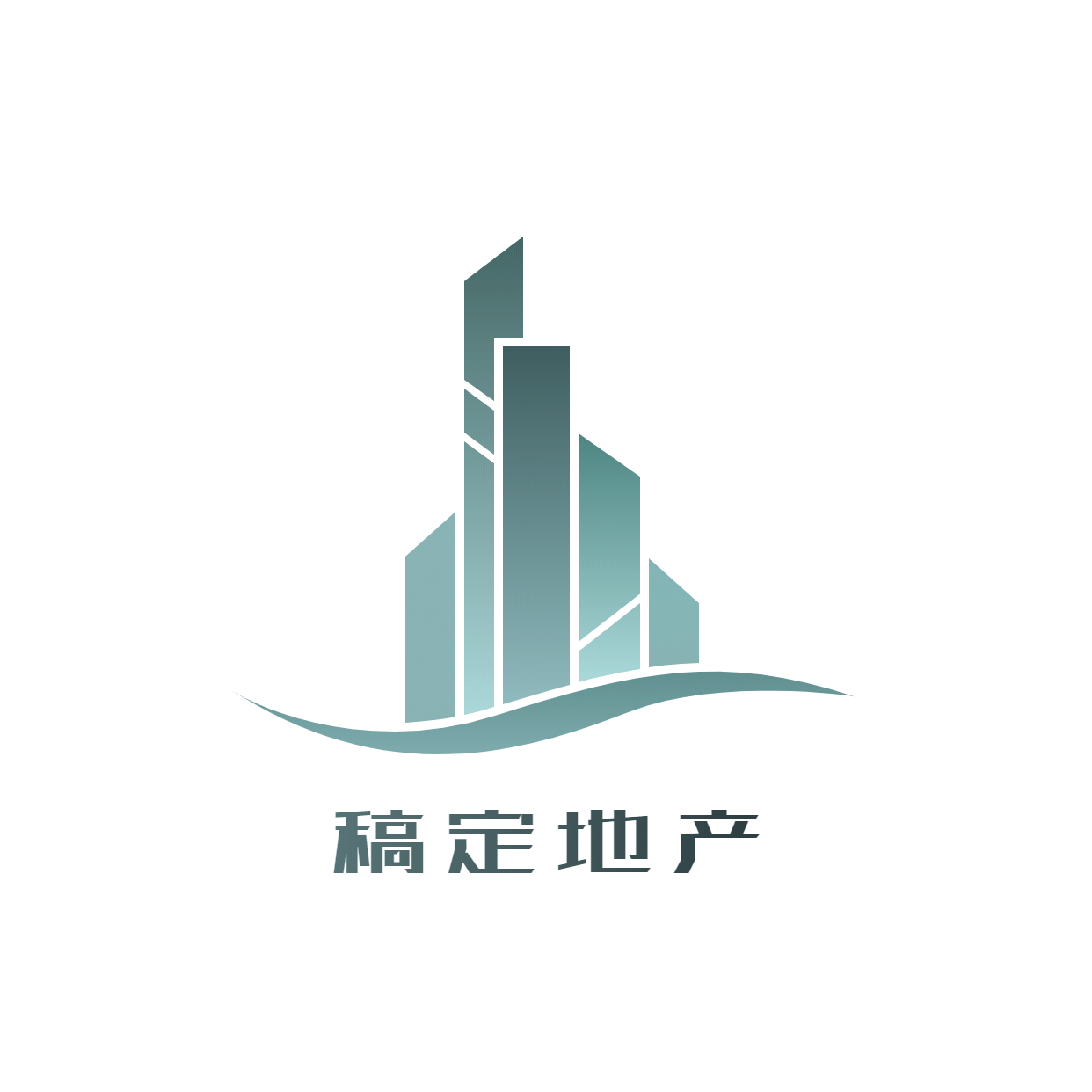 企业地产简约图形logo