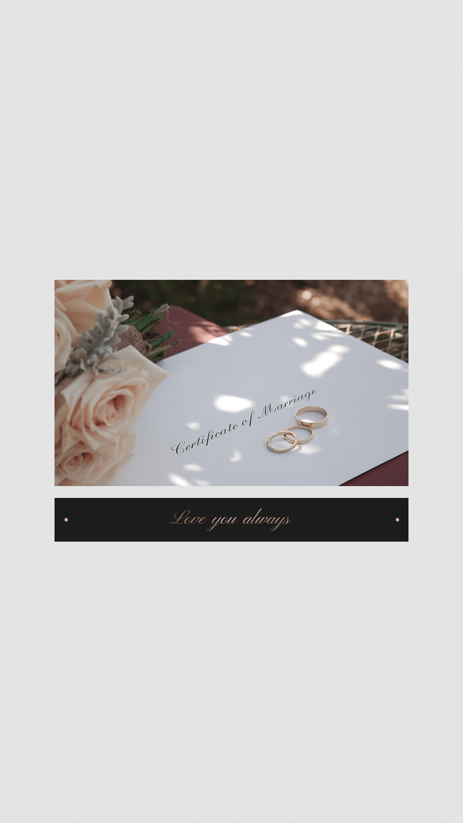 Luxury Wedding Banquet Ring Illustration Instagram Highlight