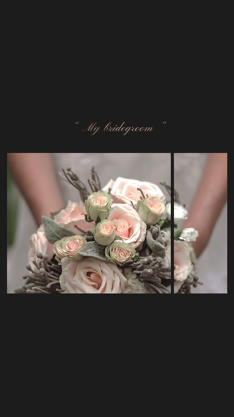 Luxury Wedding Banquet Bouquet Illustration Instagram Highlight