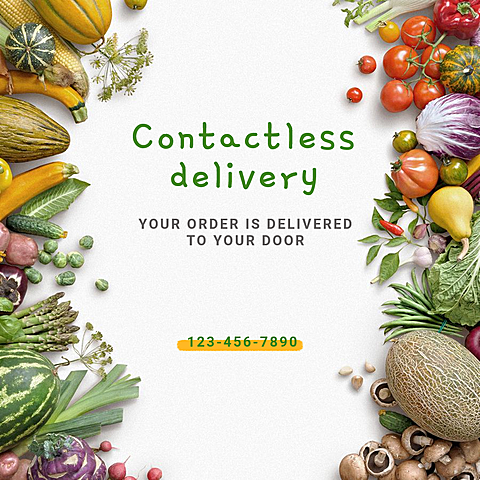 General Merchandise Delivery Service Ecommerce Product Image