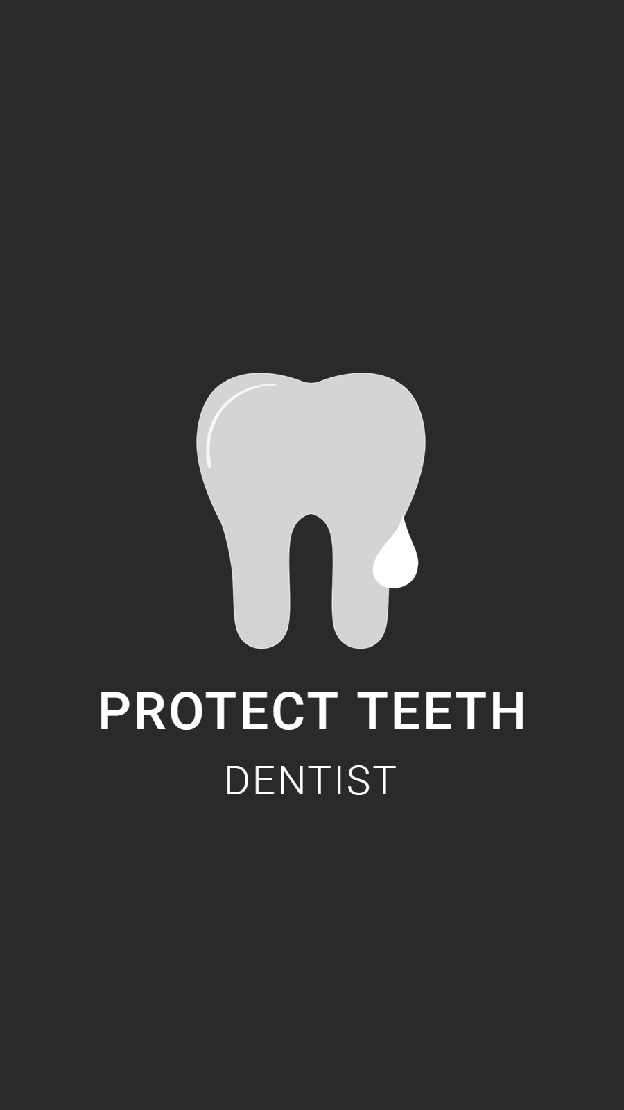 Water Drop Element Dental Health Illustration Instagram Highlight