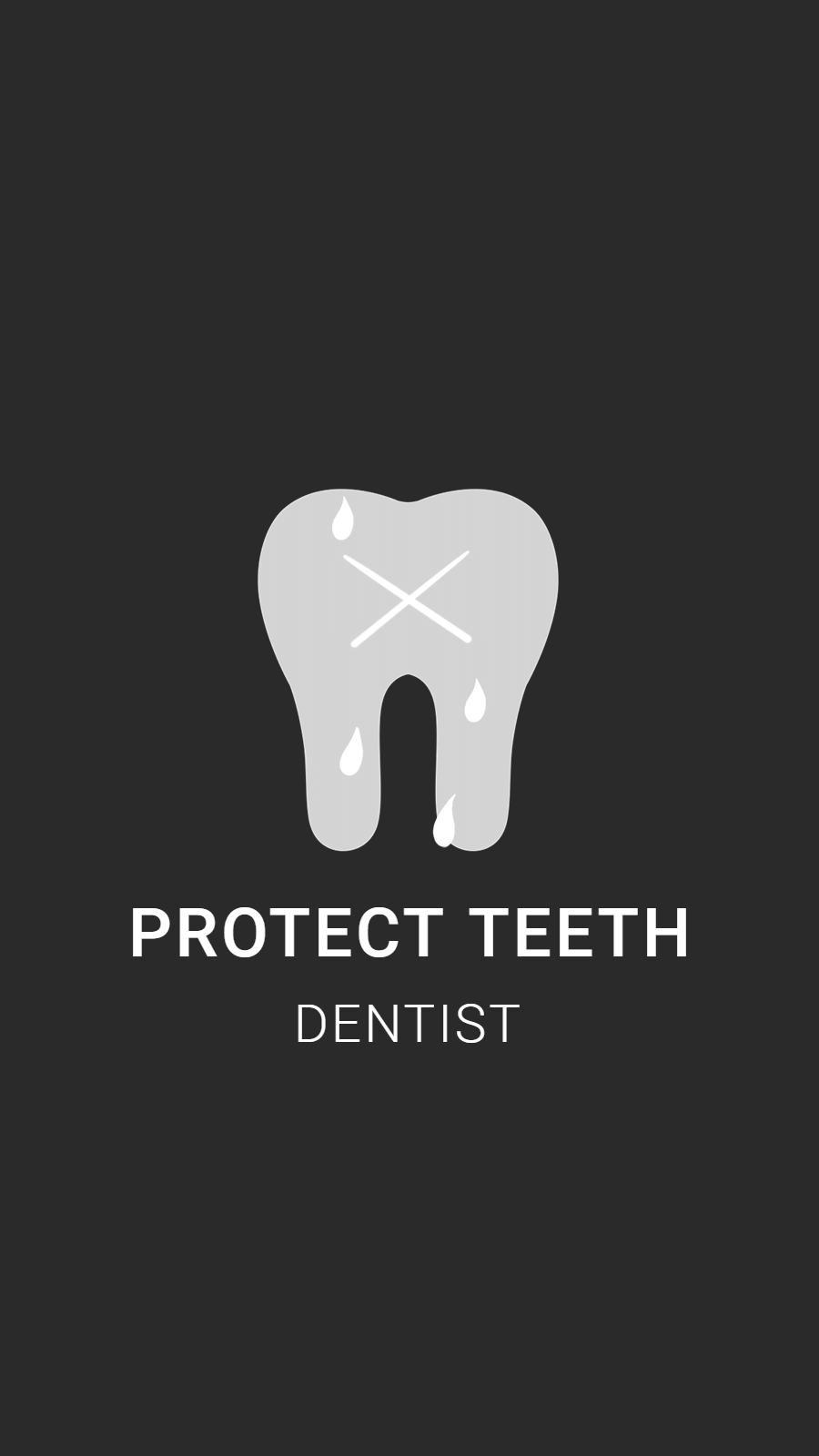Water Drop Element Dental Health Illustration Instagram Highlight
