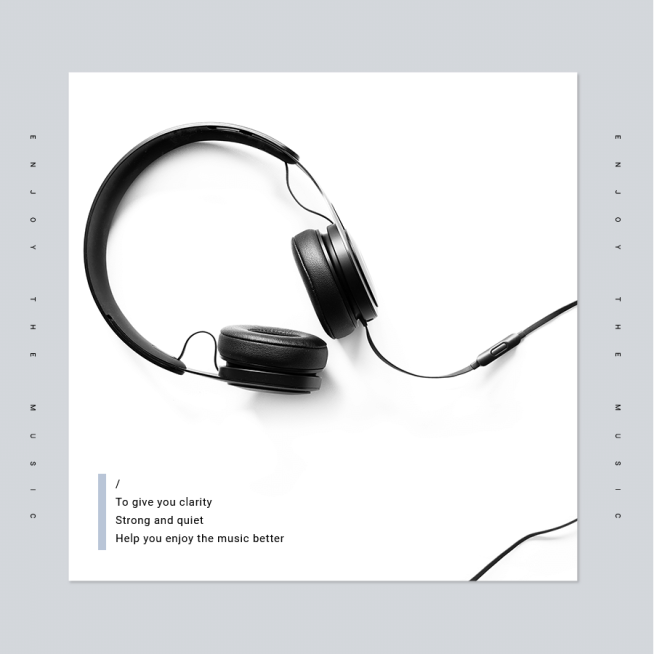 Text Quotes Simple Fashion Electronics Products Ecommerce Product Image预览效果