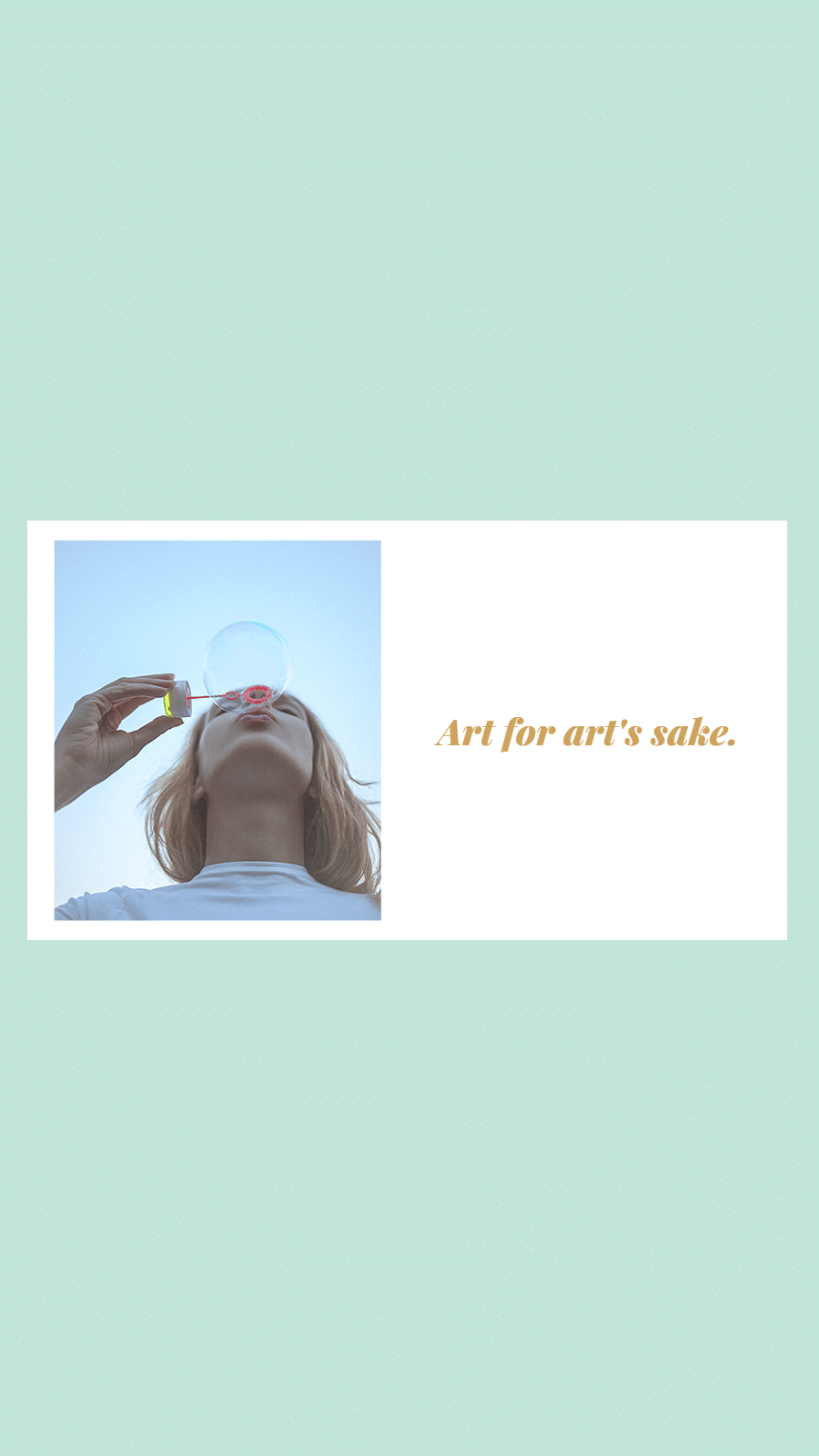 Simplistic Pastel Bubble Girl Green Instagram Highlight