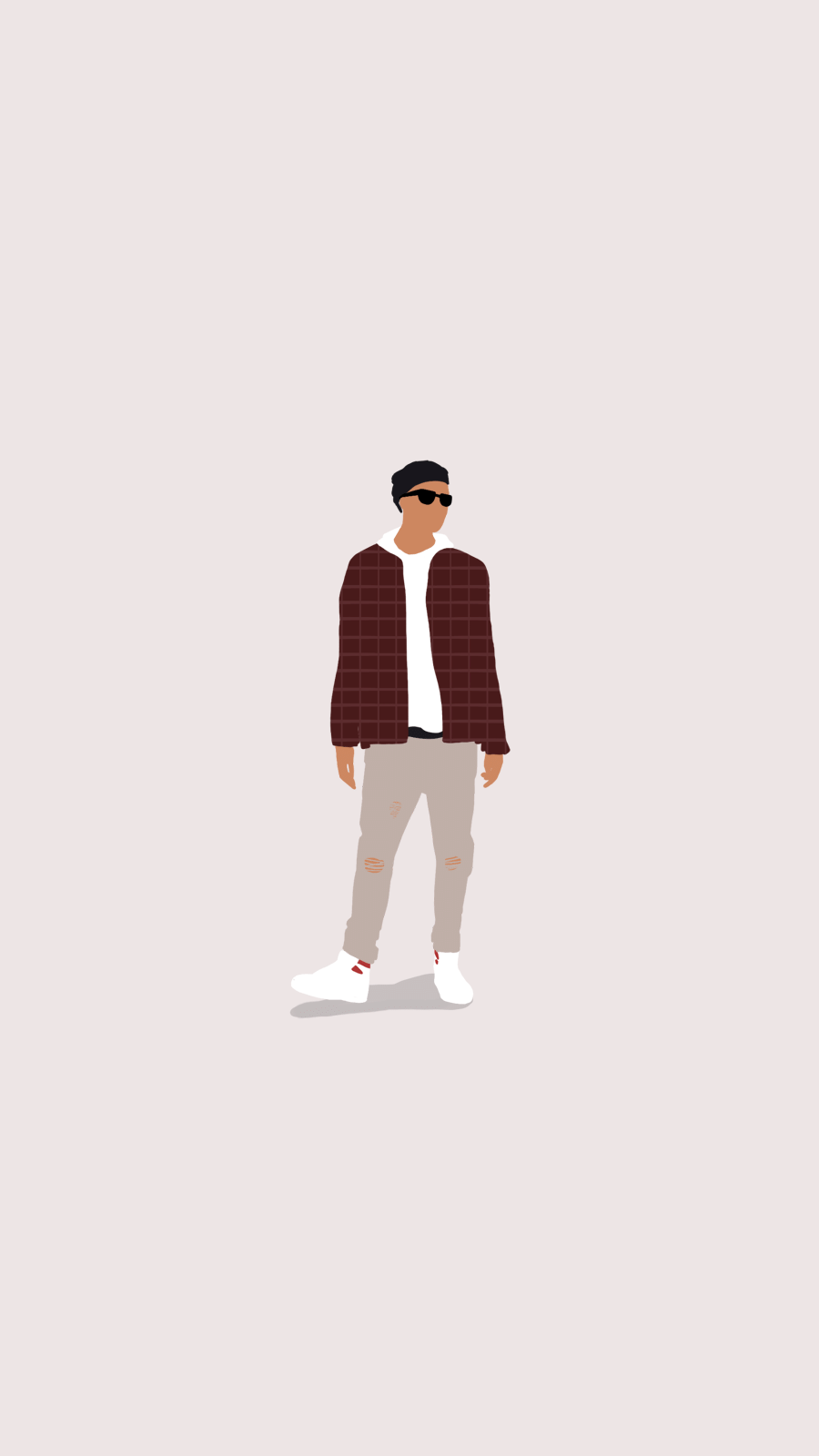 Hand Painted Jacket Man Men's Fashion Outfit Illustration Instagram Highlight 
