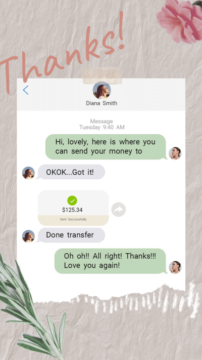 Dialog Simulation Customer Feedback Clothing Bags Promotion Fashion Simple Style Poster Ecommerce Story