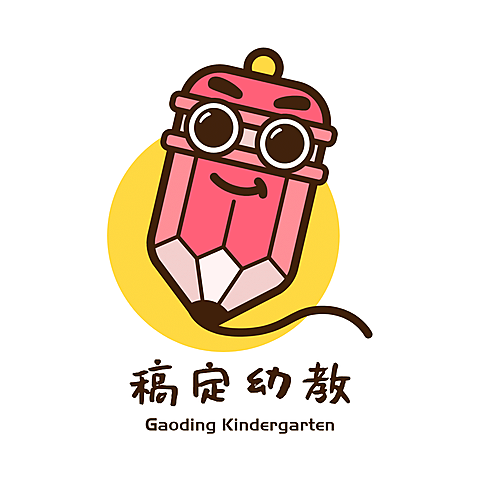 教育行业简约图形logo