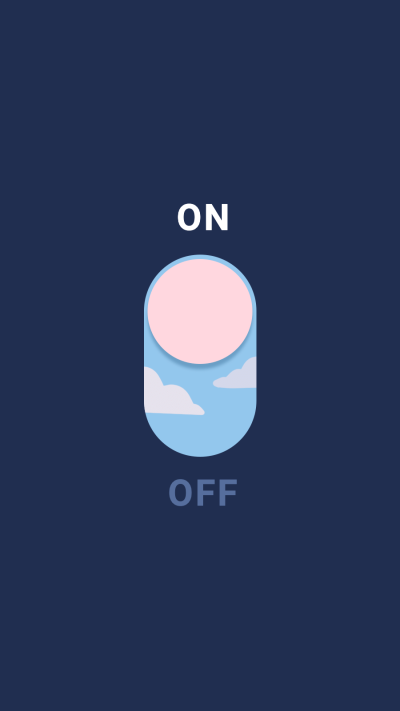 Creative Hand Painted Sky Scene Button Art Instagram Highlight