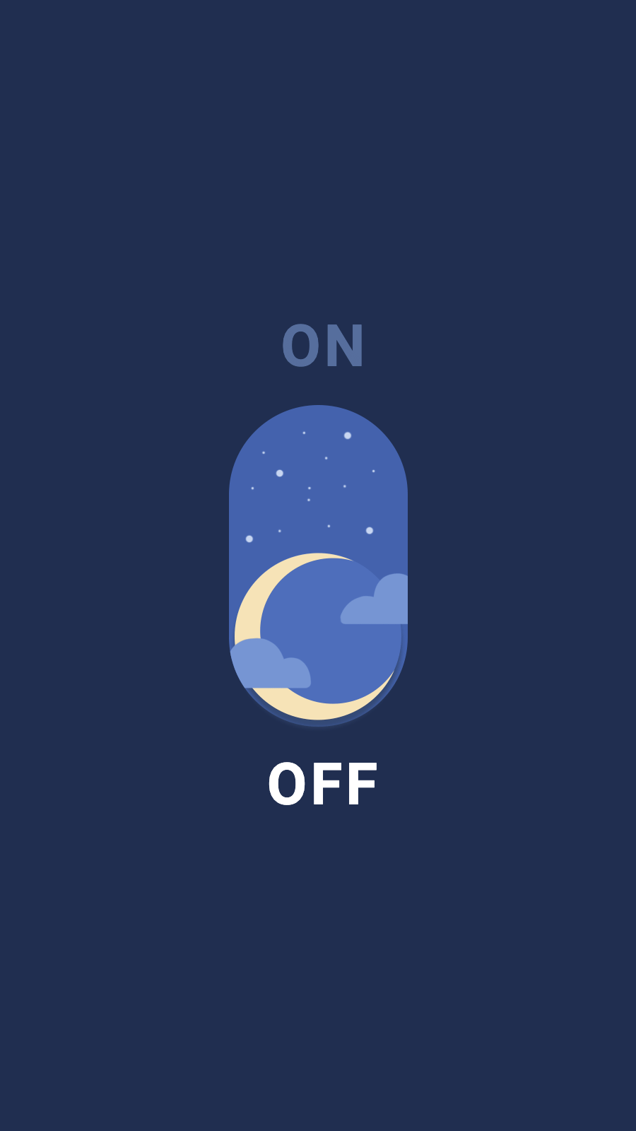 Creative Button Art Moonlight Scene Instagram Highlight