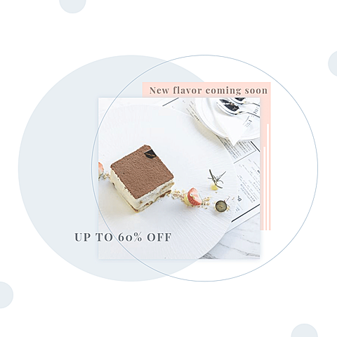 Fresh Style Dessert Discount Preview Ecommerce Product Image