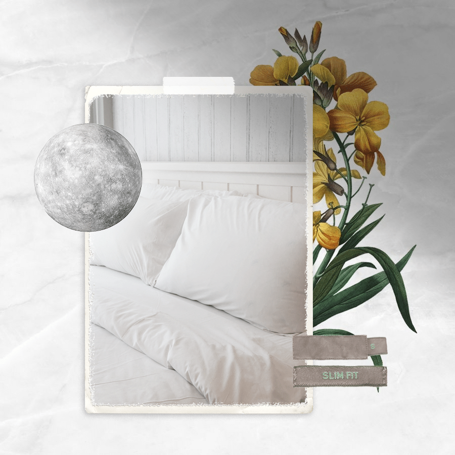 Minimalist Style Bed Display Ecommerce Product Image