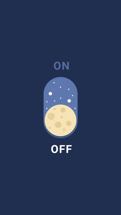 Creative Hand Painted Moon Dots Scene Button Art Instagram Highlight