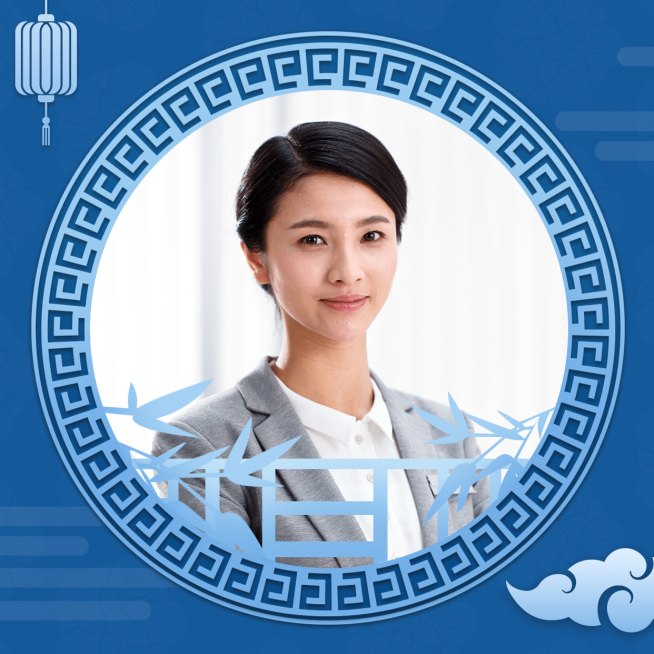 微信头像古风剪纸预览效果