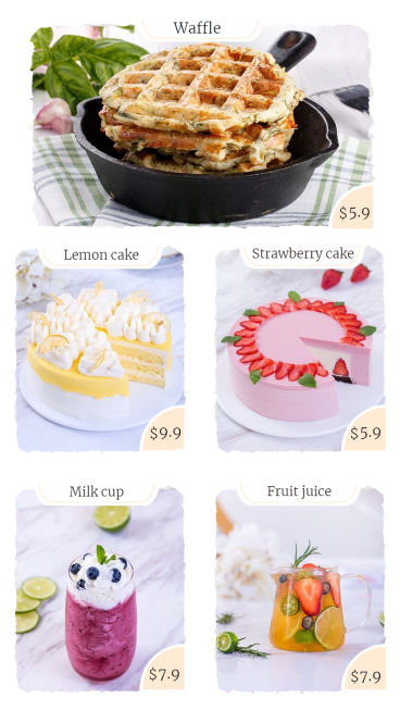 Simple Delicacy Display Introduction Ecommerce Story预览效果