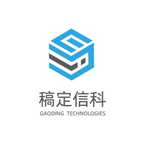 企业简约科技文字logo