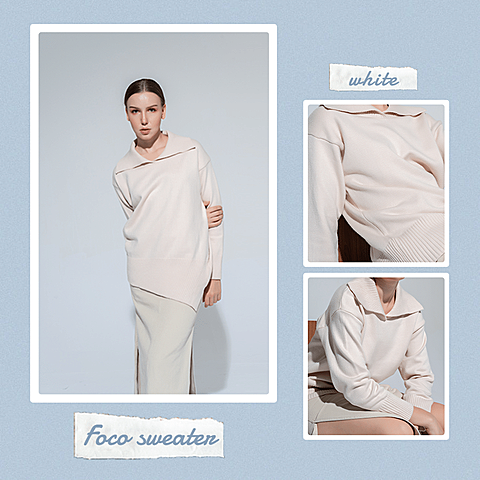Blue Background Man Clothing Promotion New Arrival Fashion Simple Style Poster Ecommerce Product