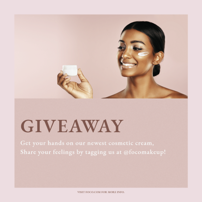 Simple Cosmetics Giveaway Ecommerce Product Image预览效果